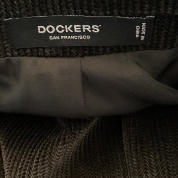 Dockers Mens Corduroy Blazer Jacket Size 44R Brown Suit Coat Lined - Picture 9 of 10